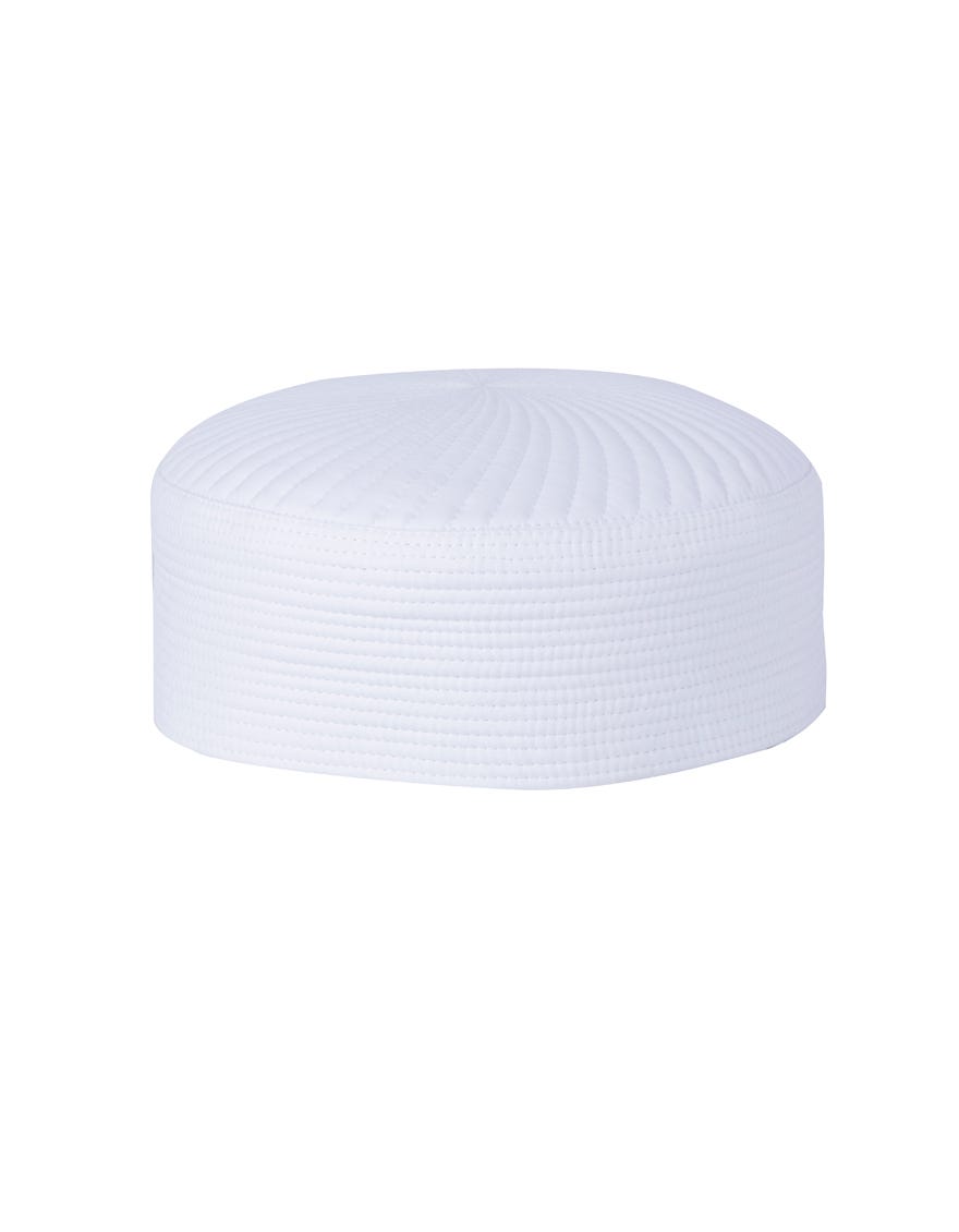 WHITE BLENDED MEN CAP | JJ-CAP-0002-R109