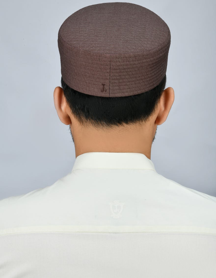 Brown Blended Men Cap | Jj-Men Cap-0018-R57