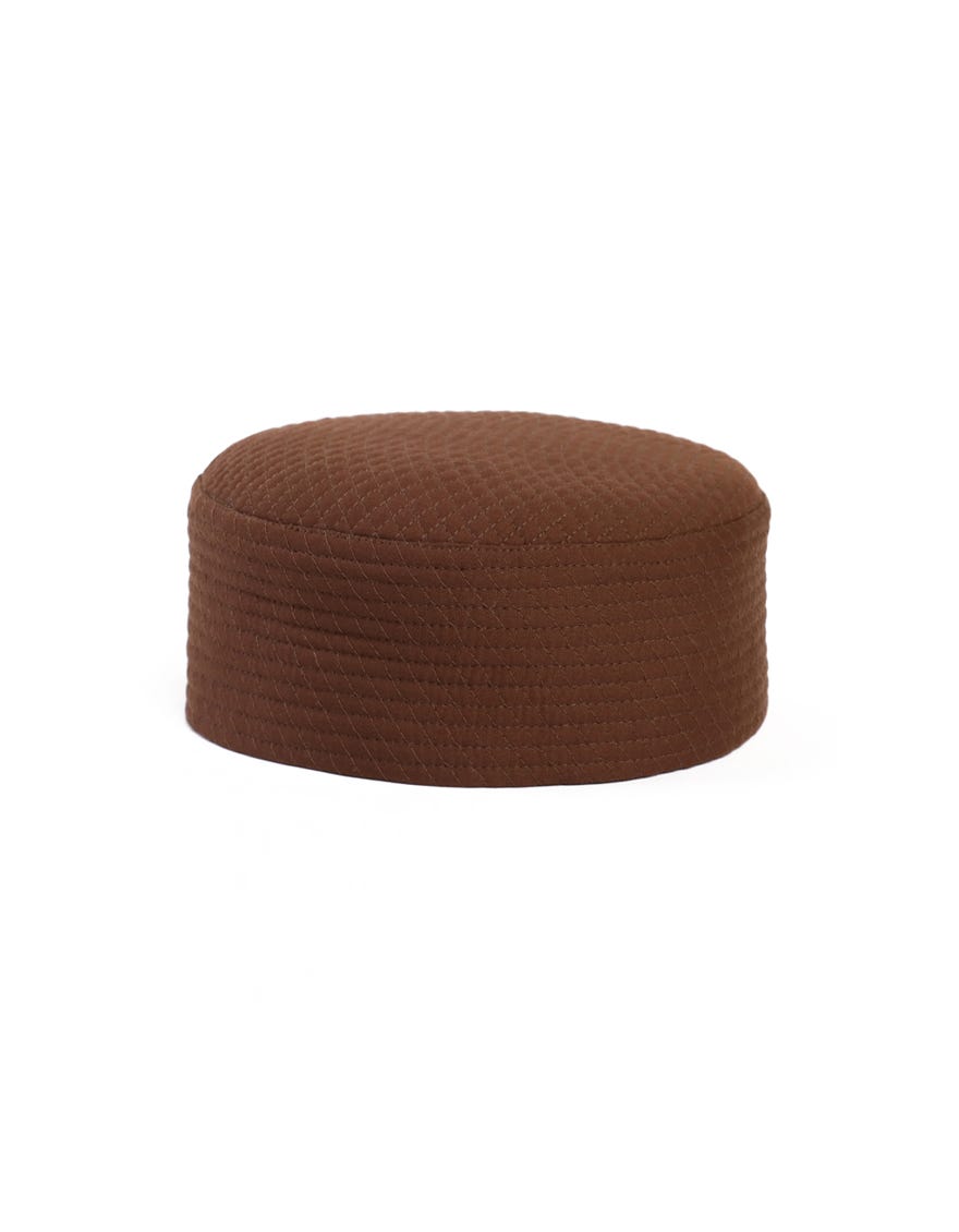 BROWN BLENDED MEN CAPS | JJ-CAP-0018-R69