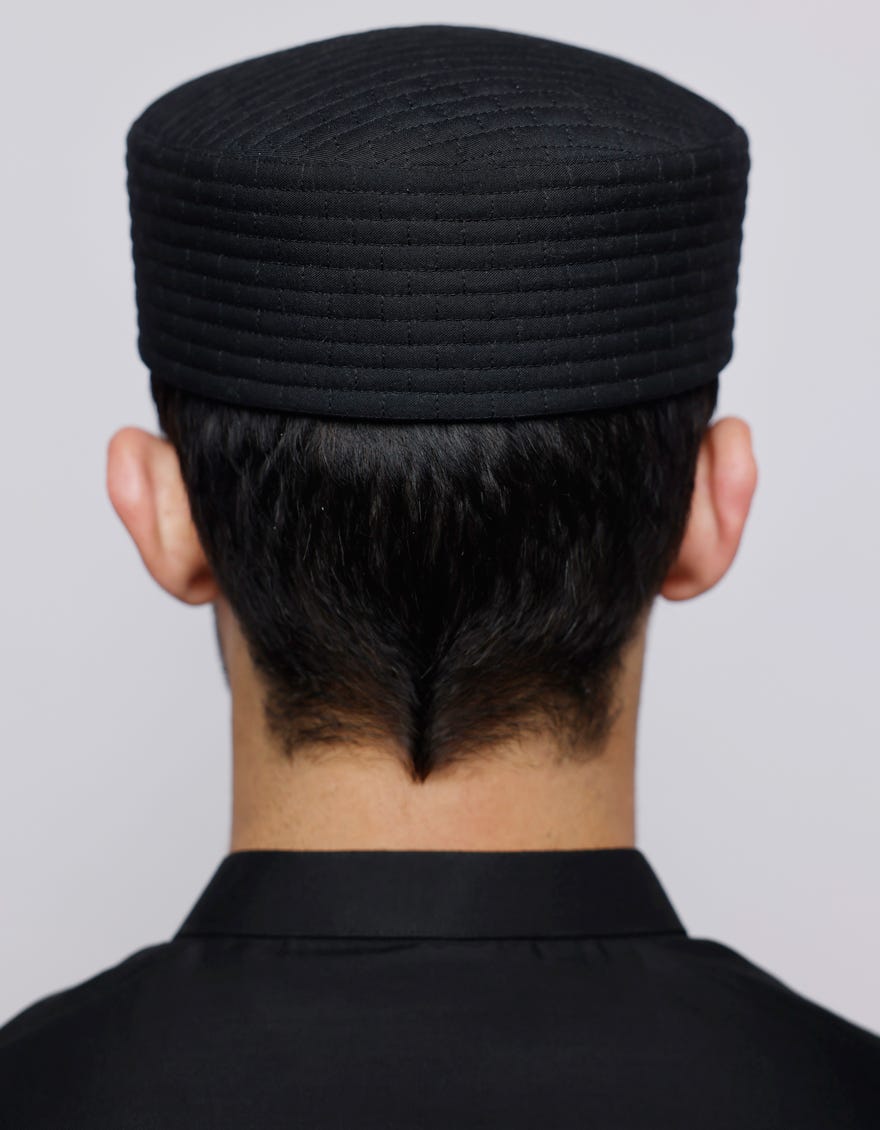 BLACK BLENDED MEN CAP | JJ-CAP-0026-R22