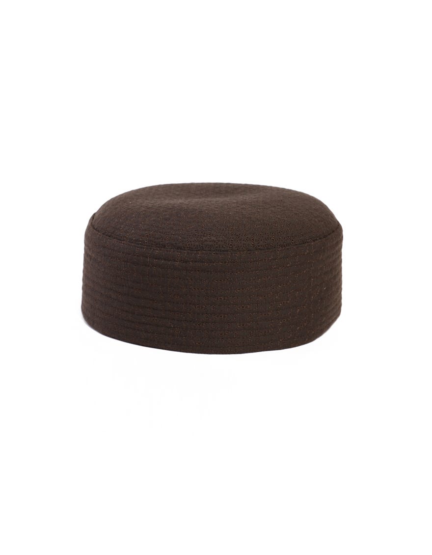 BROWN BLENDED CAP