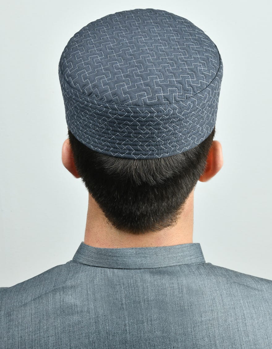 Grey Men Cap| Jj-Cap-0034-R12