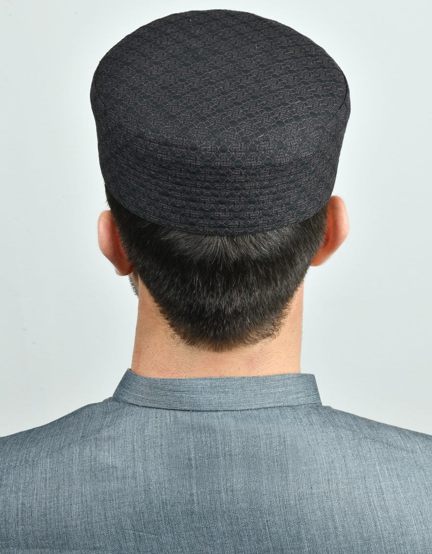 Black Men Cap| Jj-Cap-0045-R1/S24/Jj9378