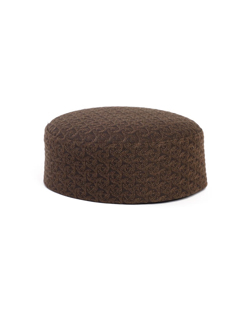 BROWN BLENDED CAP