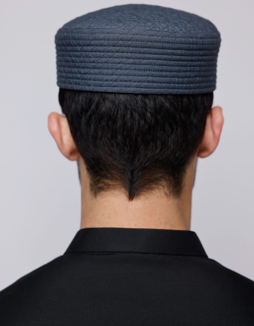 GREY BLENDED MEN CAP | JJ-CAP-0050-R1