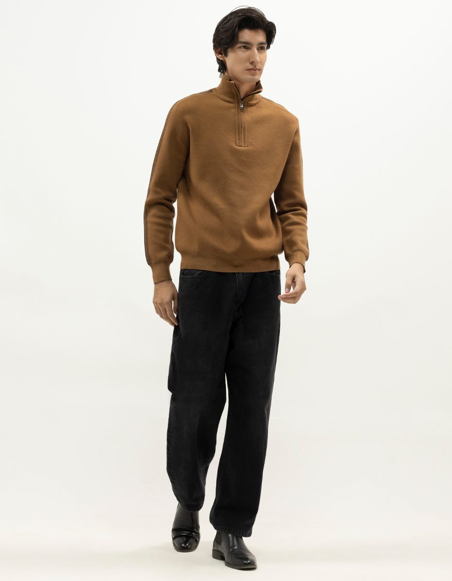 neptune-a-brown-half-zip-mockneck-sweater-ccswt0071