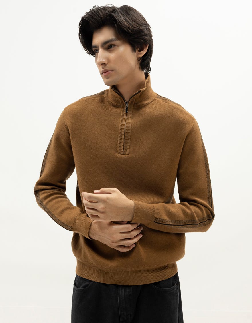 neptune-a-brown-half-zip-mockneck-sweater-ccswt0071