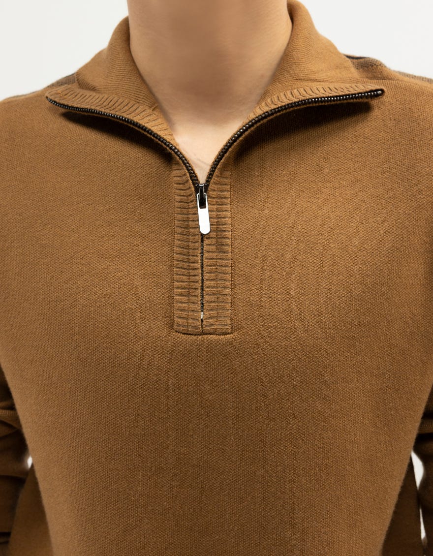 neptune-a-brown-half-zip-mockneck-sweater-ccswt0071