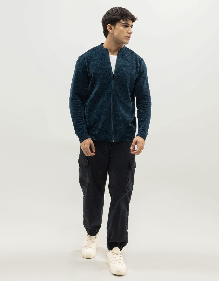 jupiter-c-blue-cardigan-zipdown-mockneck-sweater-ccswt0085