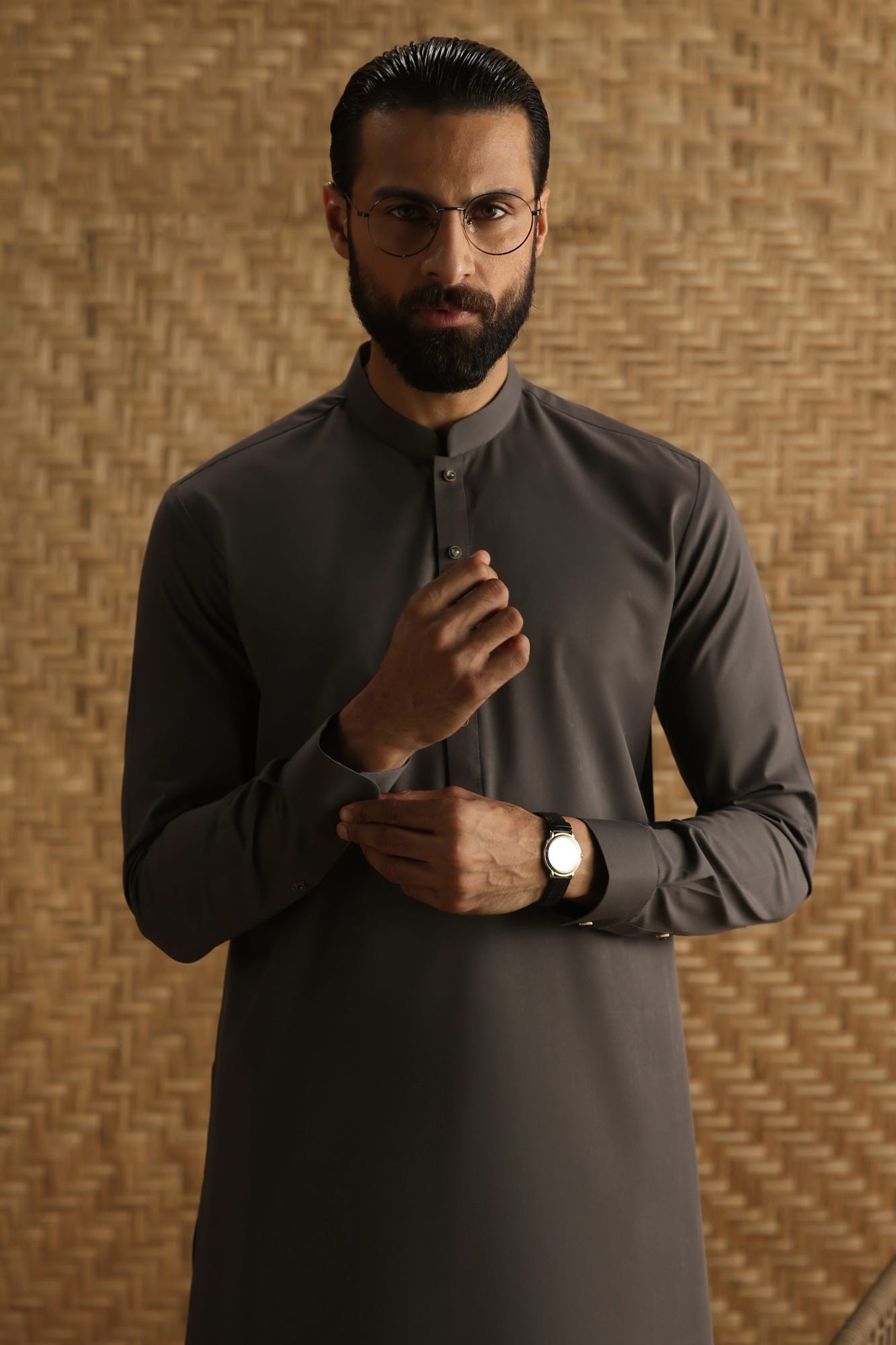 BILBAO - CHARCOAL EXCLUSIVE KAMEEZ SHALWAR