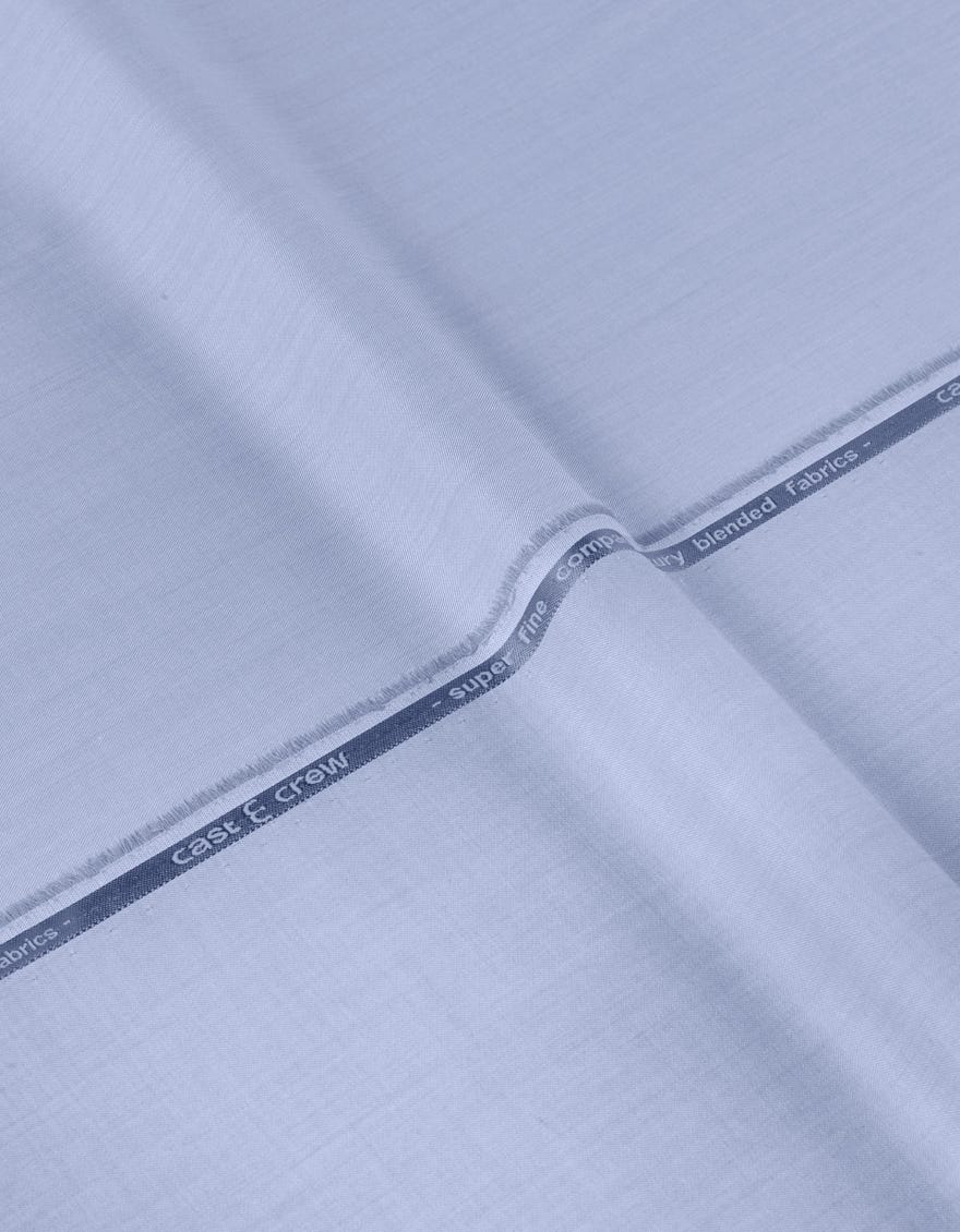 SISLI - SKY COTTON UNSTITCHED KAMEEZ SHALWAR FABRIC