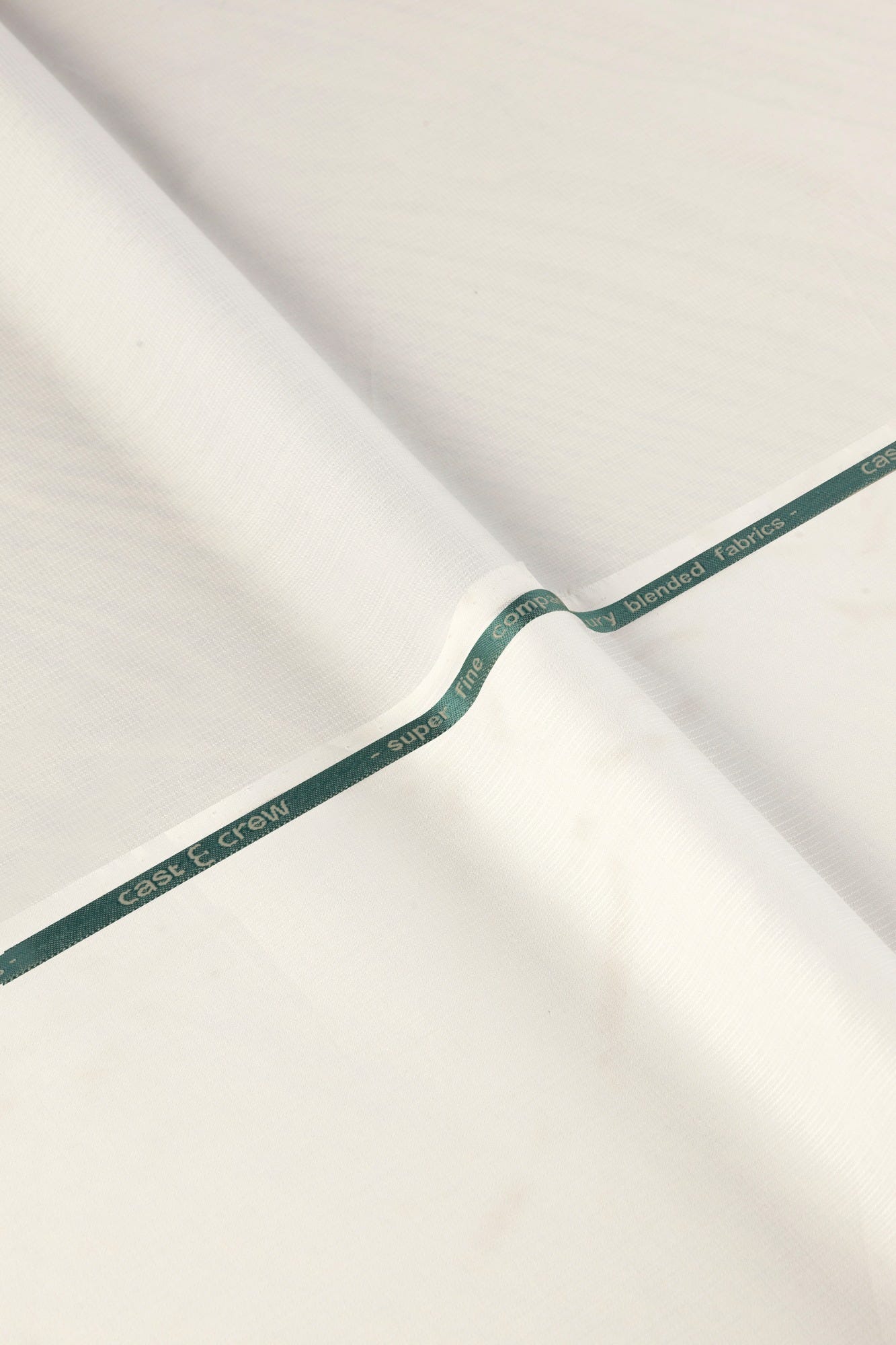 OSHAWA - OFF WHITE BLENDED UNSTITCHED KAMEEZ SHALWAR FABRIC