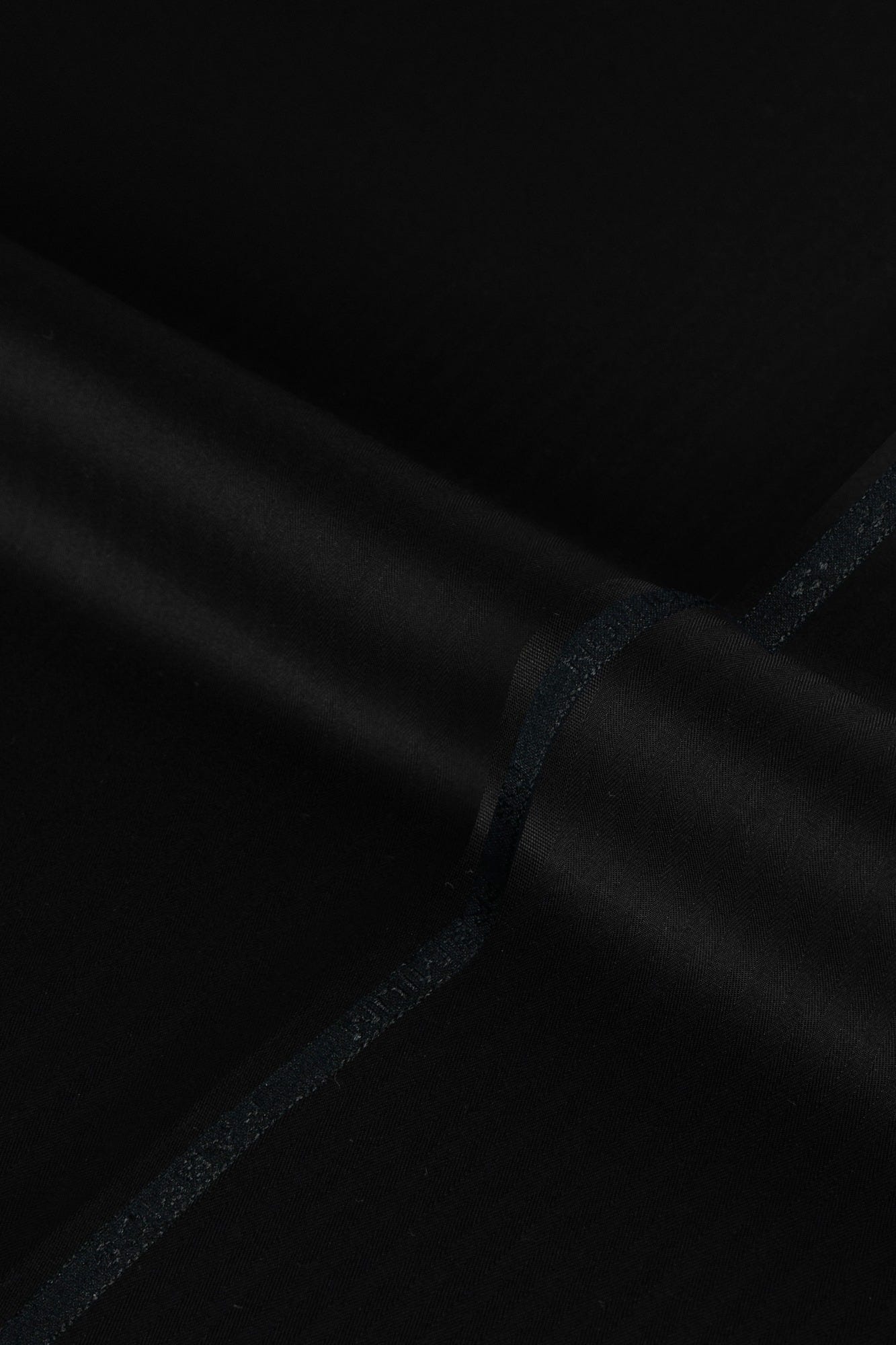 BLACK COTTON UNSTITCHED KAMEEZ SHALWAR FABRIC