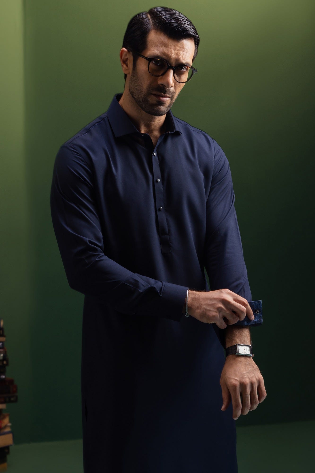 estonia-navy-polyester-kameez-shalwar