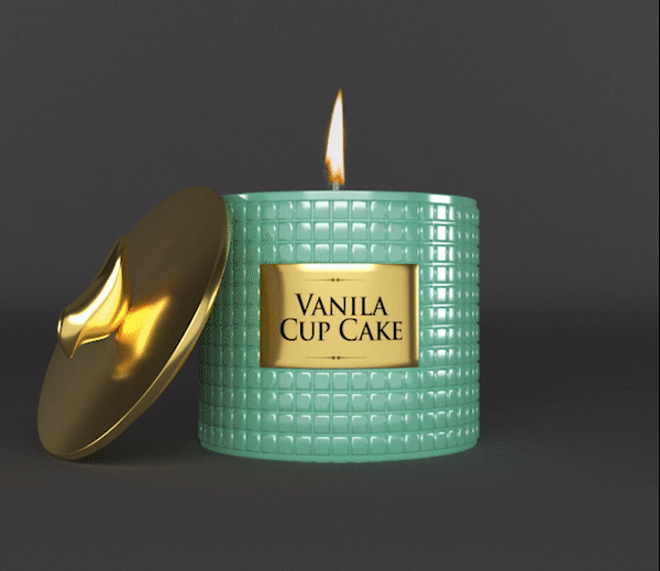 VANILA CUP CAKE | SCENTED CANDLE