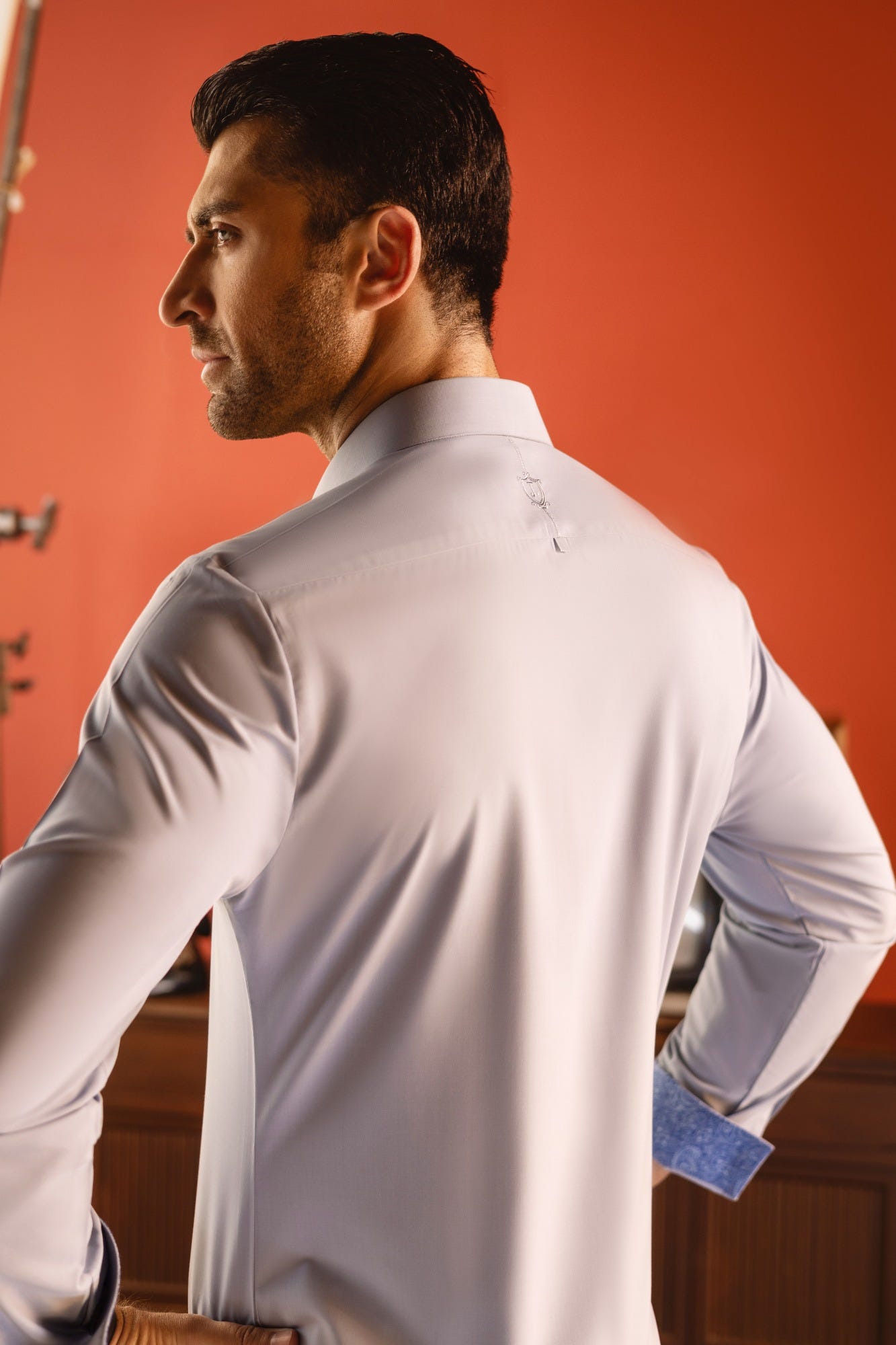 FINLAND - WHITE COTTON KURTA TROUSER