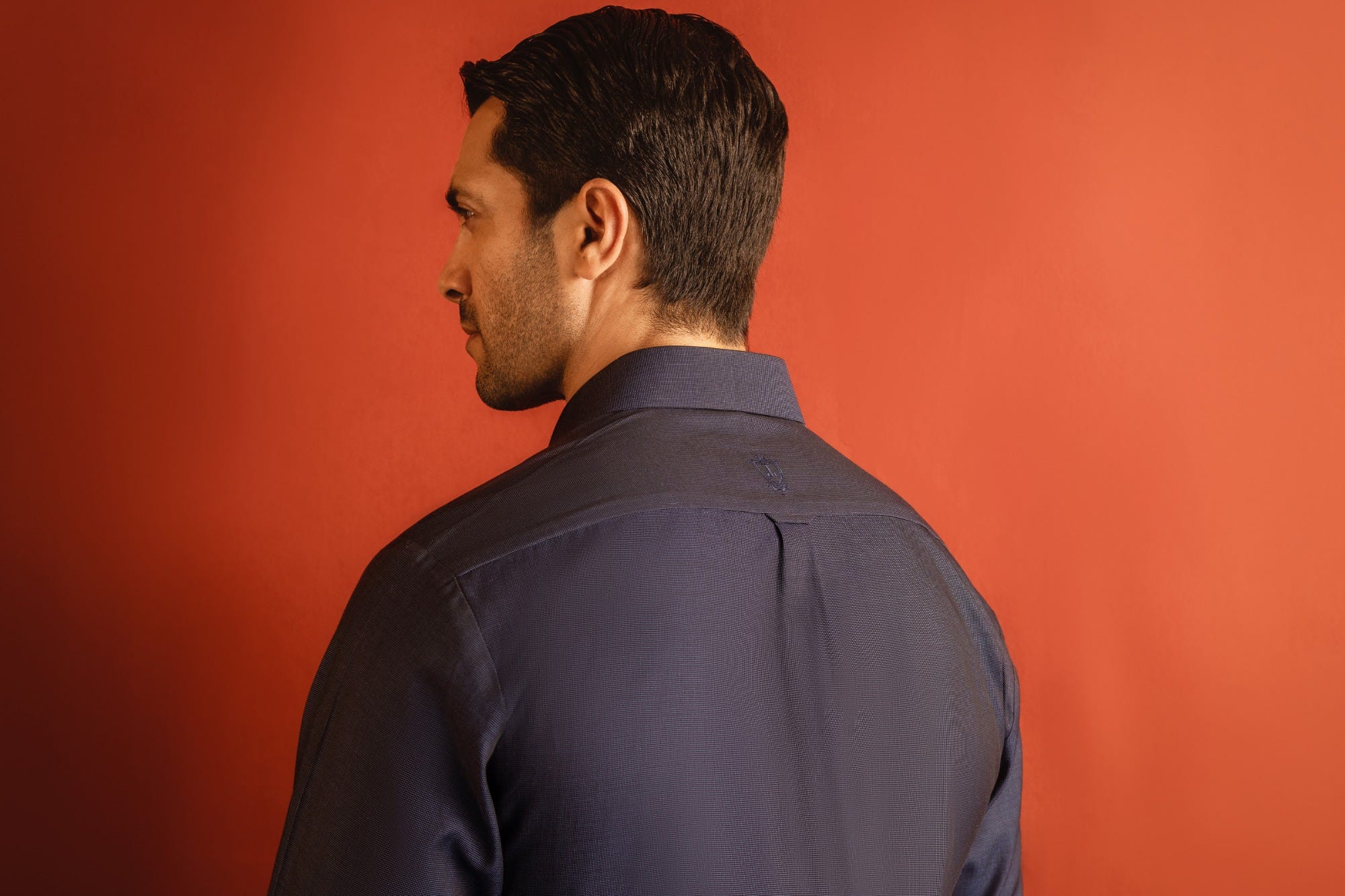 HOLLAND - BLUE COTTON KURTA TROUSER