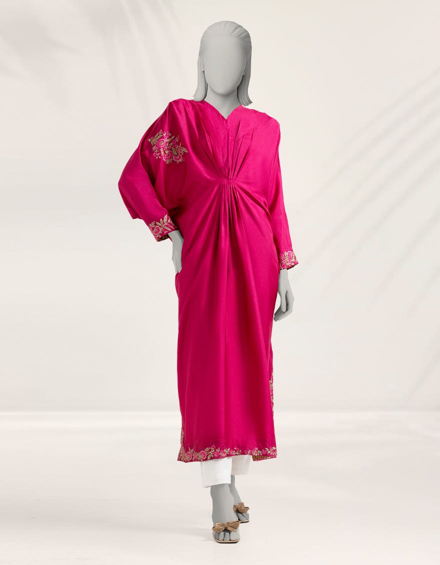 pink-embroidered-raw-silk-kurti-jfs25234s