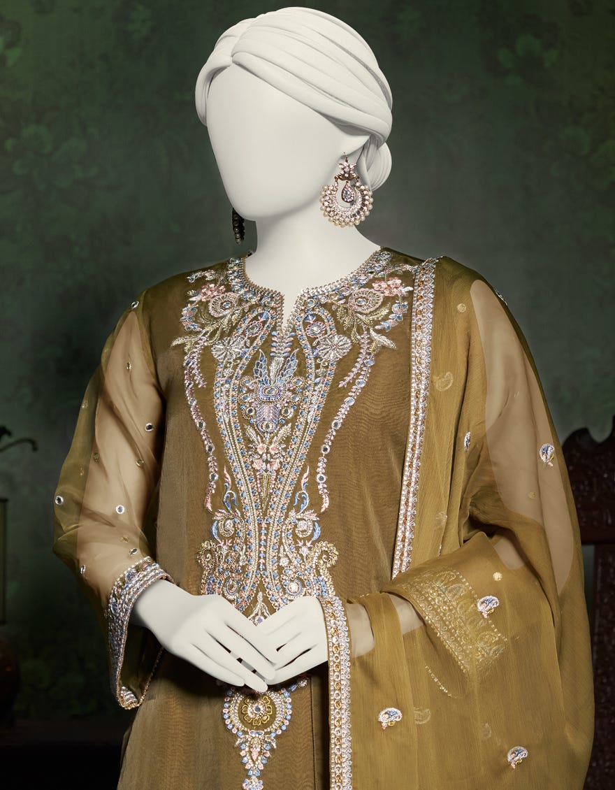 green-unstitched-3pc-jjls-w-jfu-23-713