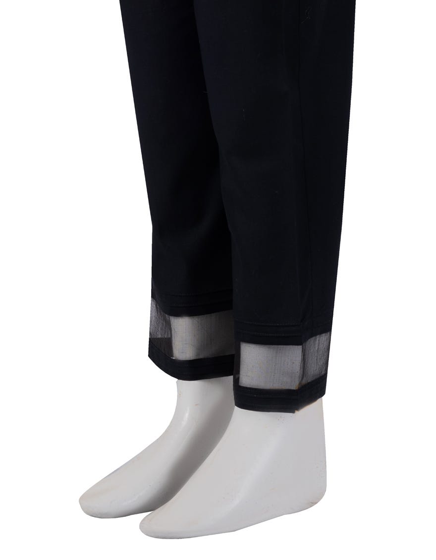 BLACK LAWN BASIC TROUSERS | JJGT-S-JGT-25-4504