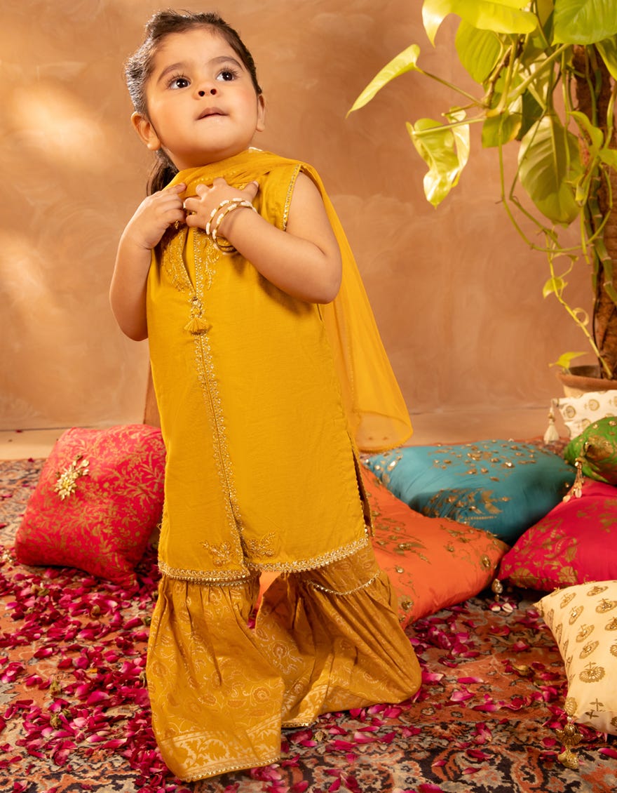 CHROME COTTON SILK EMBROIDERED 3PC STITCHED