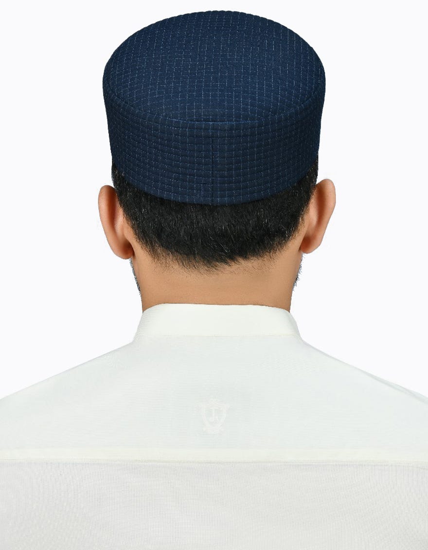 BLUE BLENDED CAP
