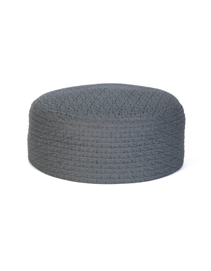Grey Blended Men Cap | Jj-Cap-0030-R8