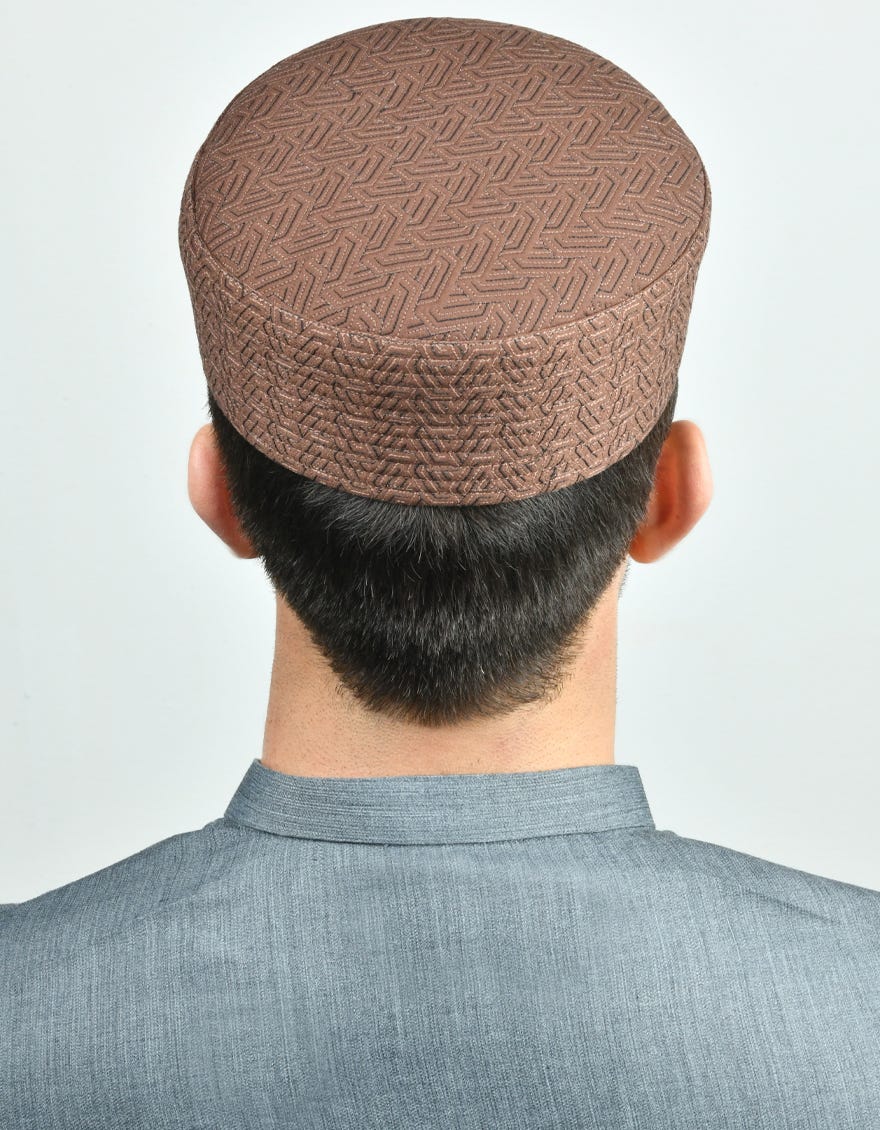 Brown Men Cap| Jj-Cap-0032-R6