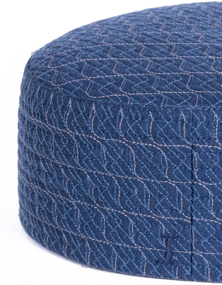 Blue Blended Men Cap | Jj-Cap-0038-R3