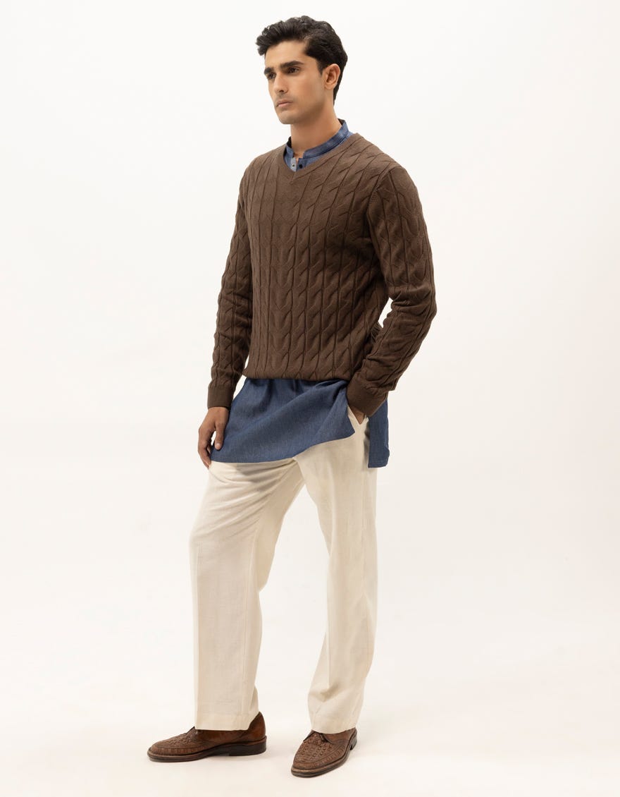 pluto-b-chocolate-brown-v-neck-sweater-jjswt0088