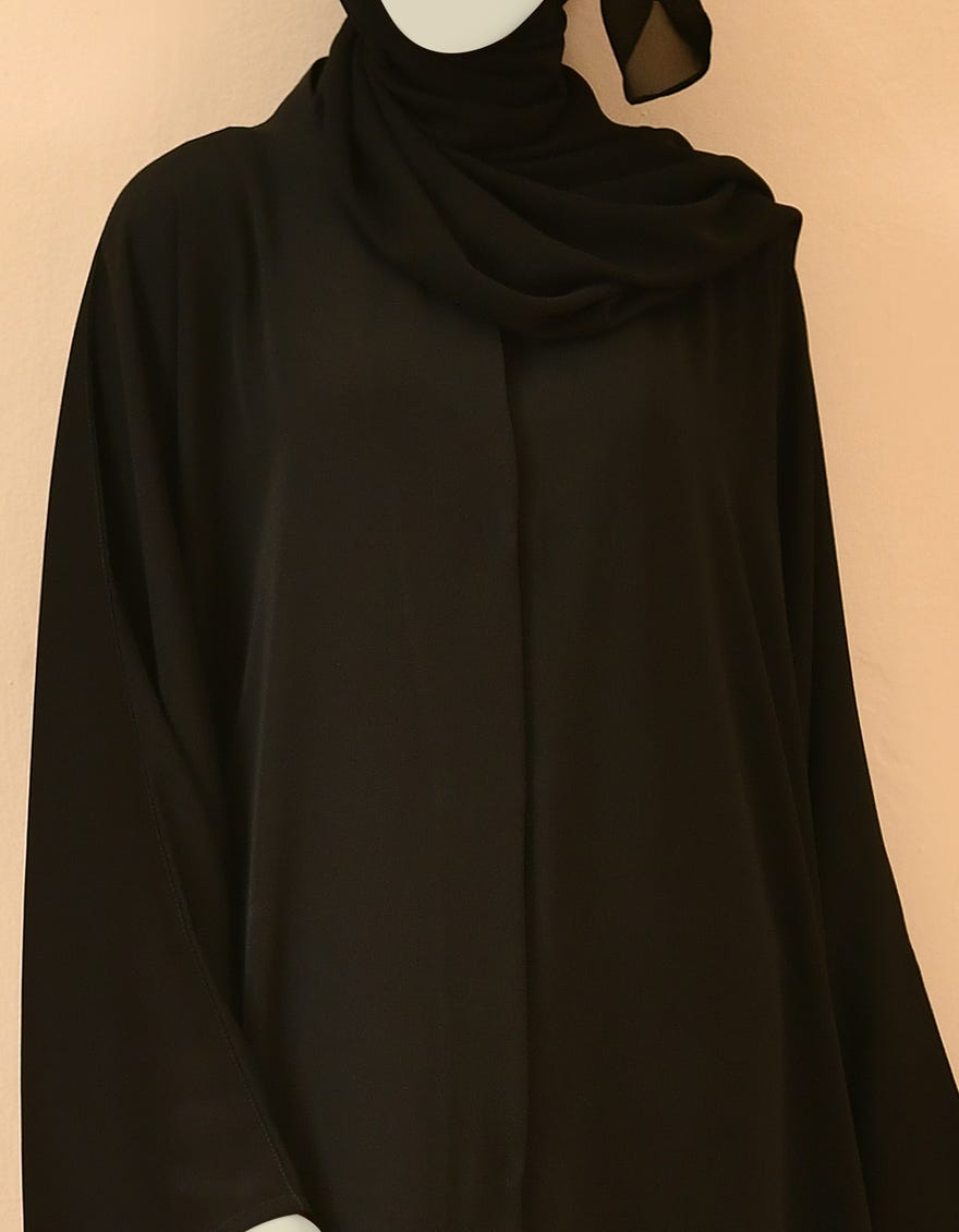 BLACK ABAYA | JJAB-22-011