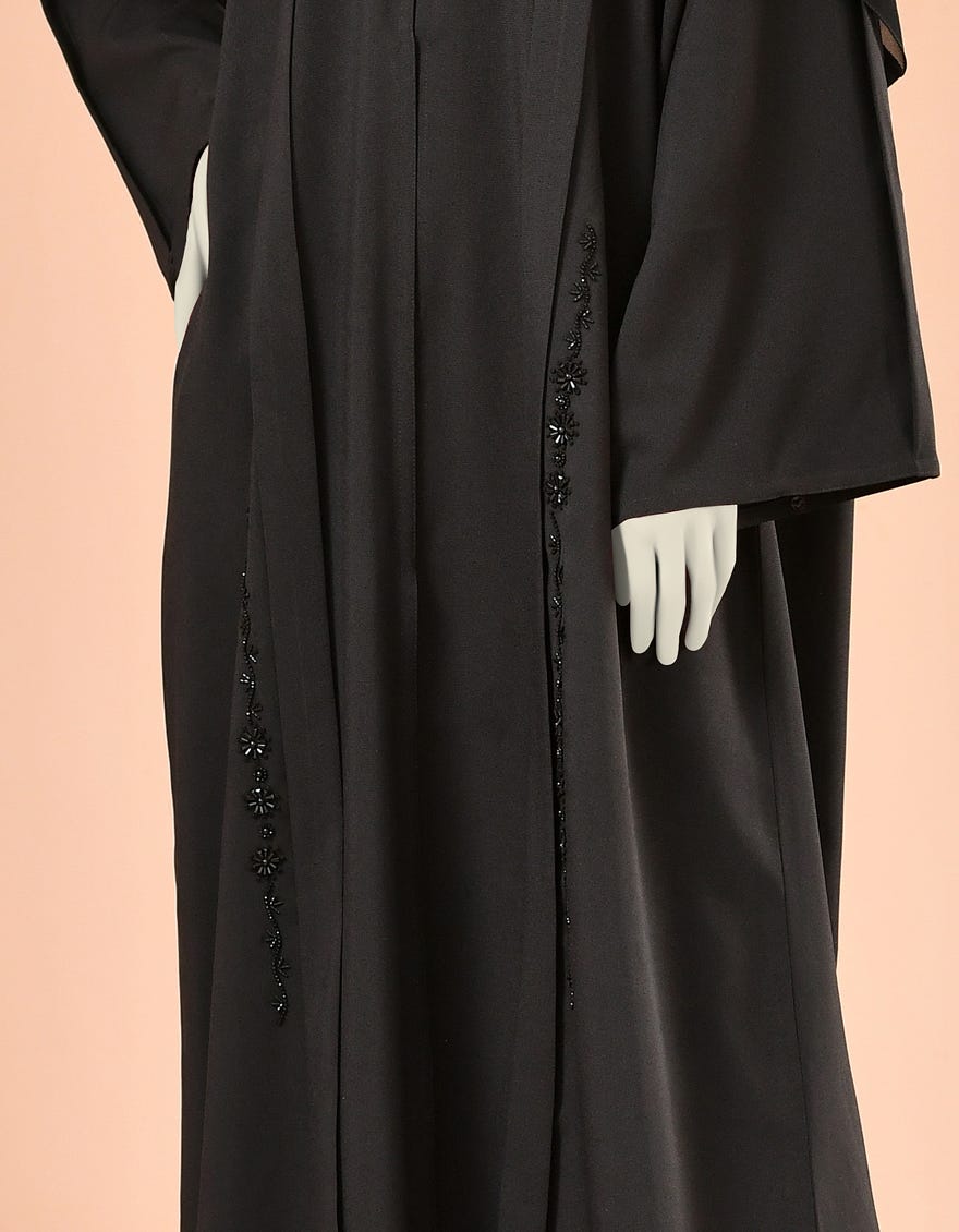 BLACK ABAYA | JJAB-22-042