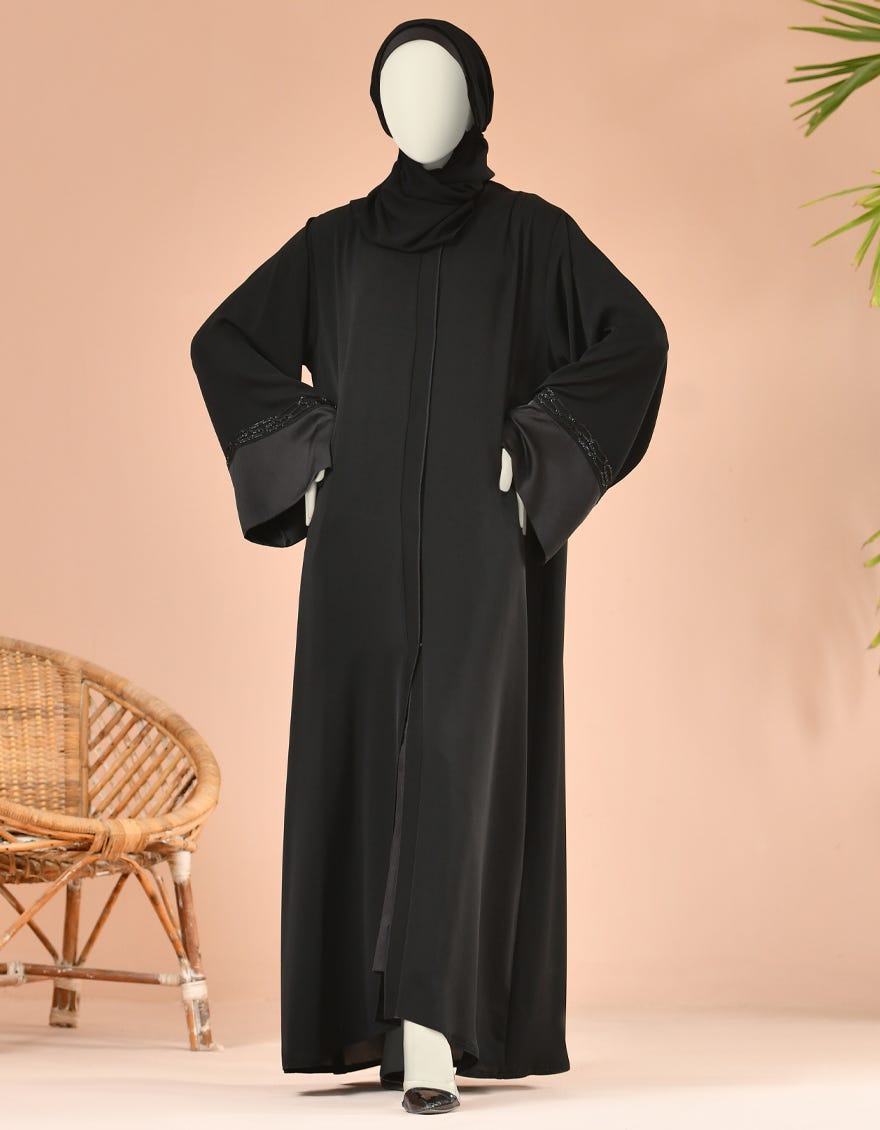 BLACK ABAYA | JJAB-22-043