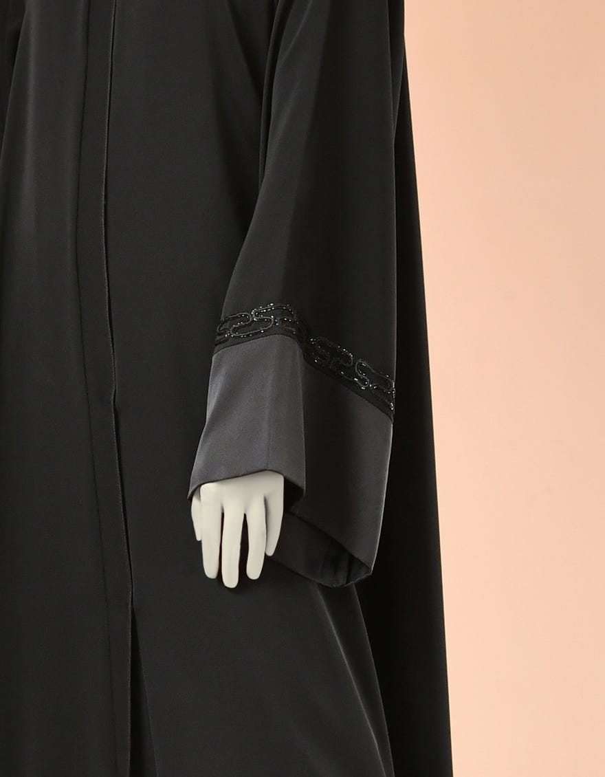 BLACK ABAYA | JJAB-22-043