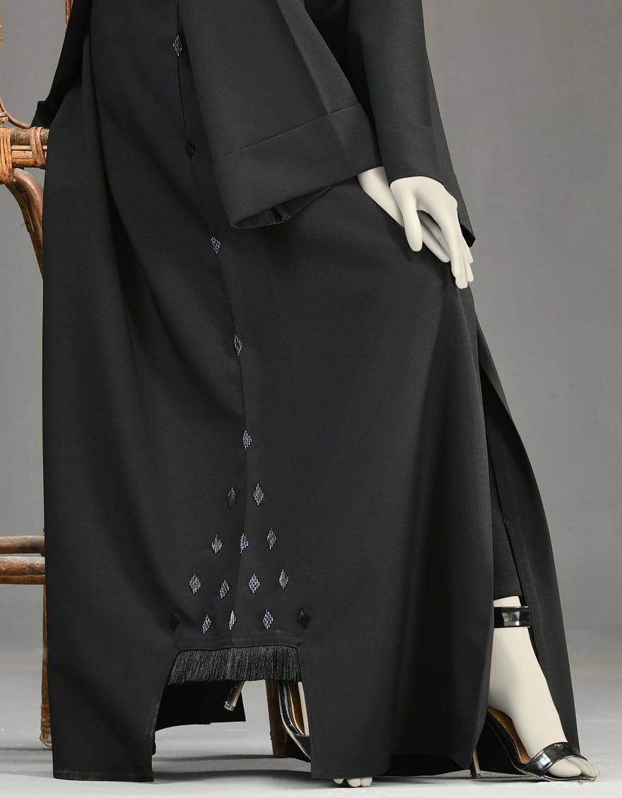 BLACK ABAYA | JJAB-22-044