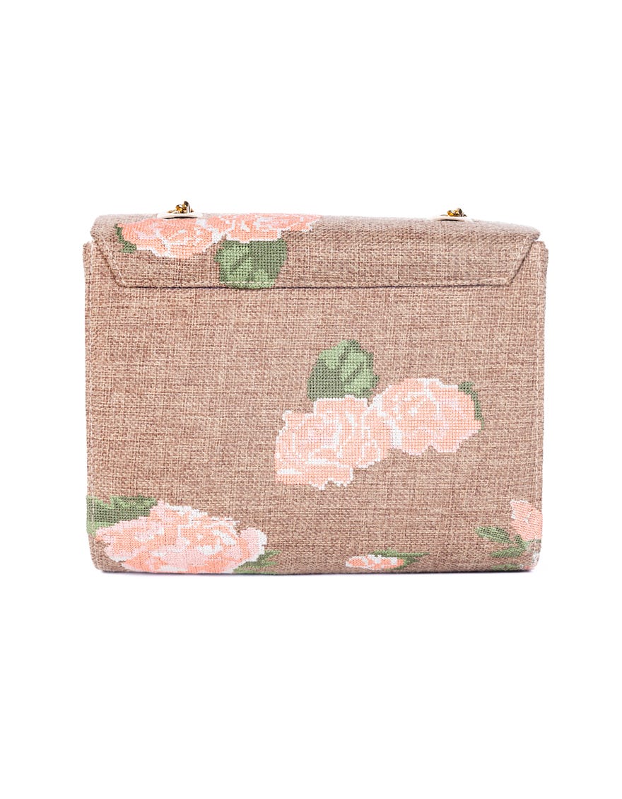 Beige Jute Handbag | Jjbl-24-052