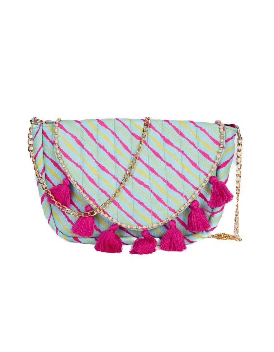 Multicolor Canvas Handbag | Jjbl-24-053