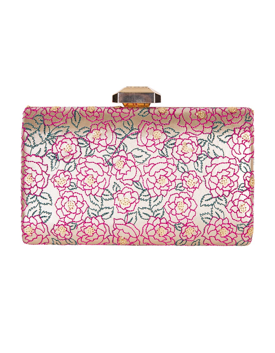 Golden Canvas Handbag | Jjbl-24-072