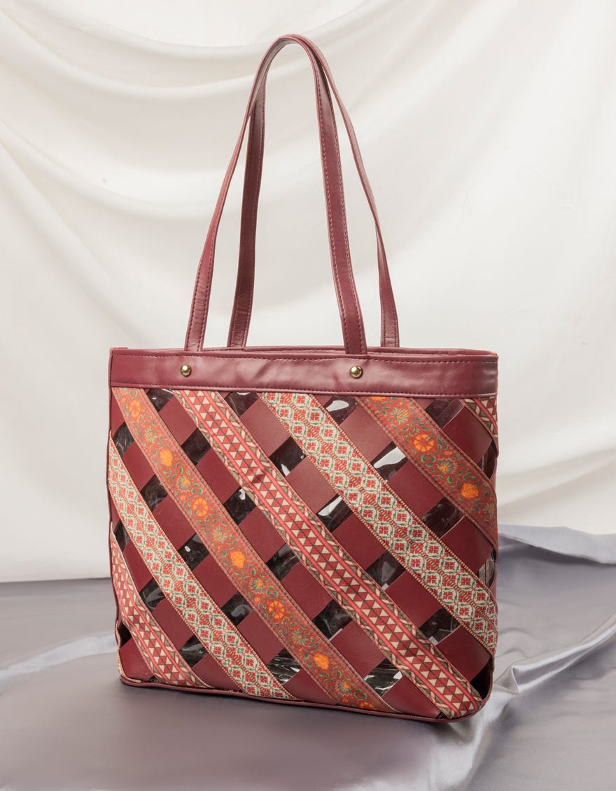 MAROON TOTE BAG