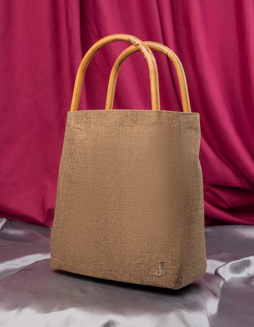 BROWN TOTE BAG