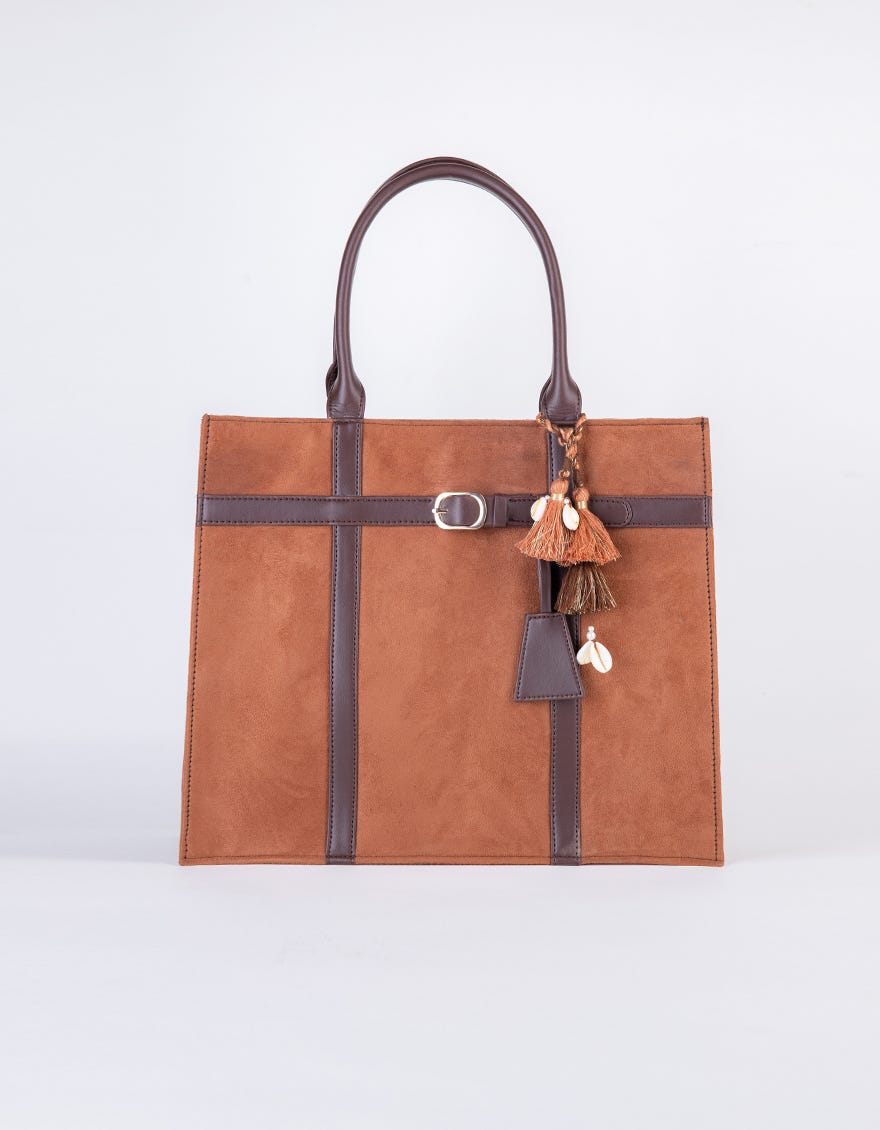 BROWN SIDE BAG