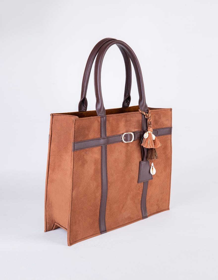 BROWN SIDE BAG