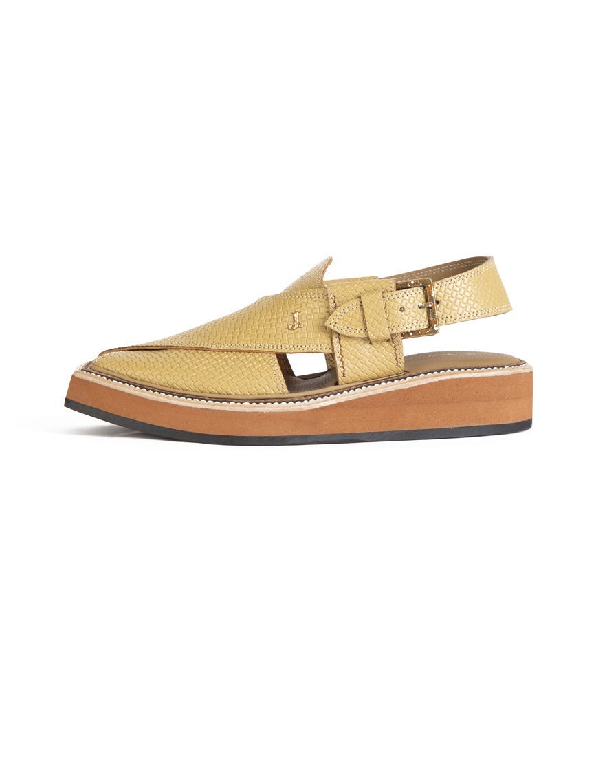 SAND PLAIN PESHAWARI SANDALS