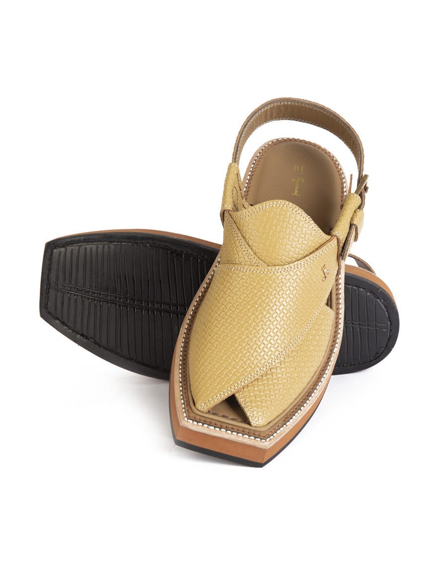 SAND PLAIN PESHAWARI SANDALS