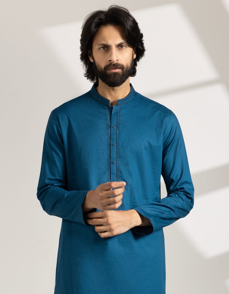 blue-cotton-semi-formal-kurta-jjks33406