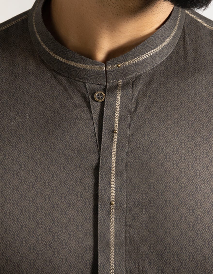 mehndi-brown-cotton-printed-semi-formal-kurta-jjka46799