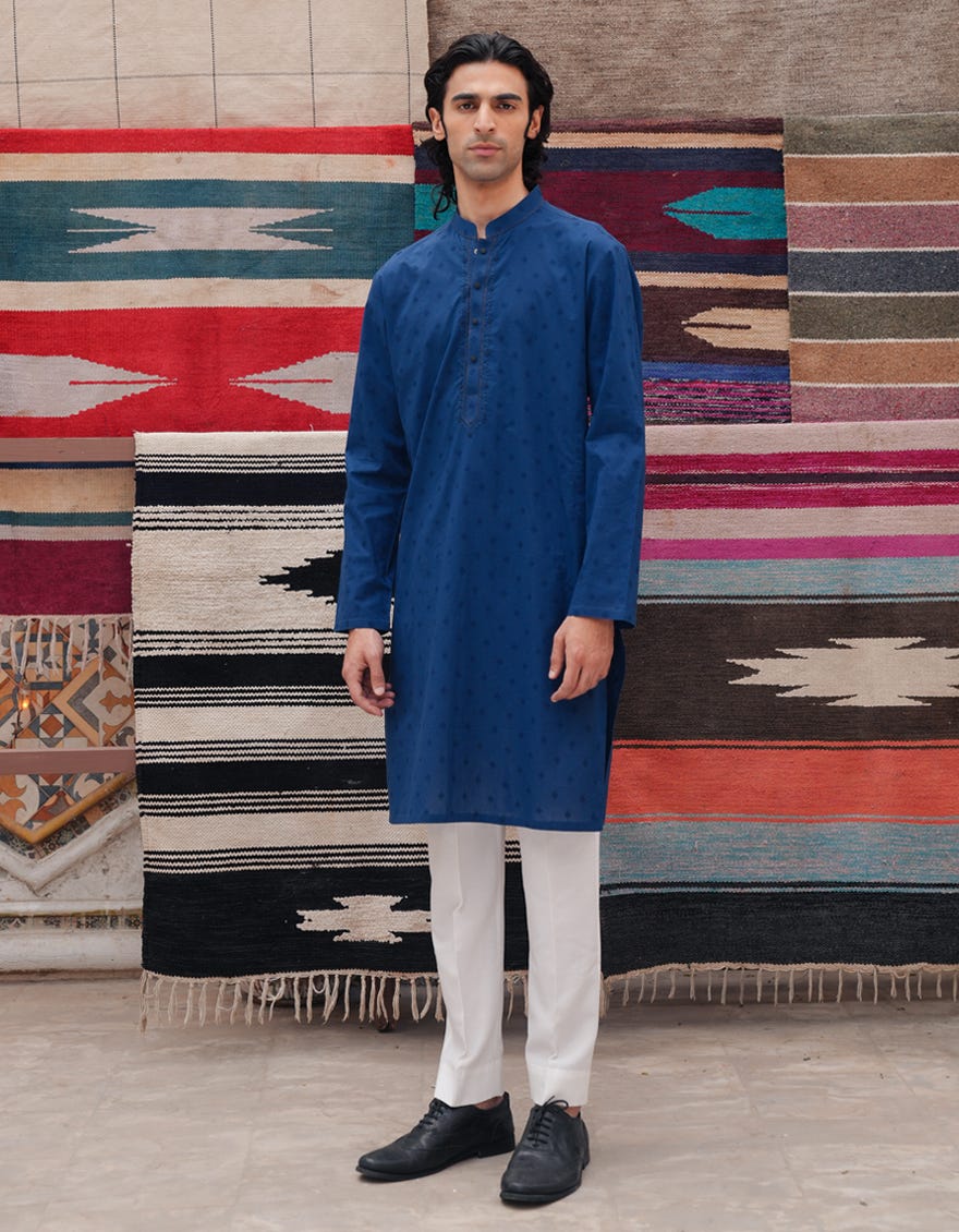 blue-cotton-schiffli-formal-kurta-jjks50068