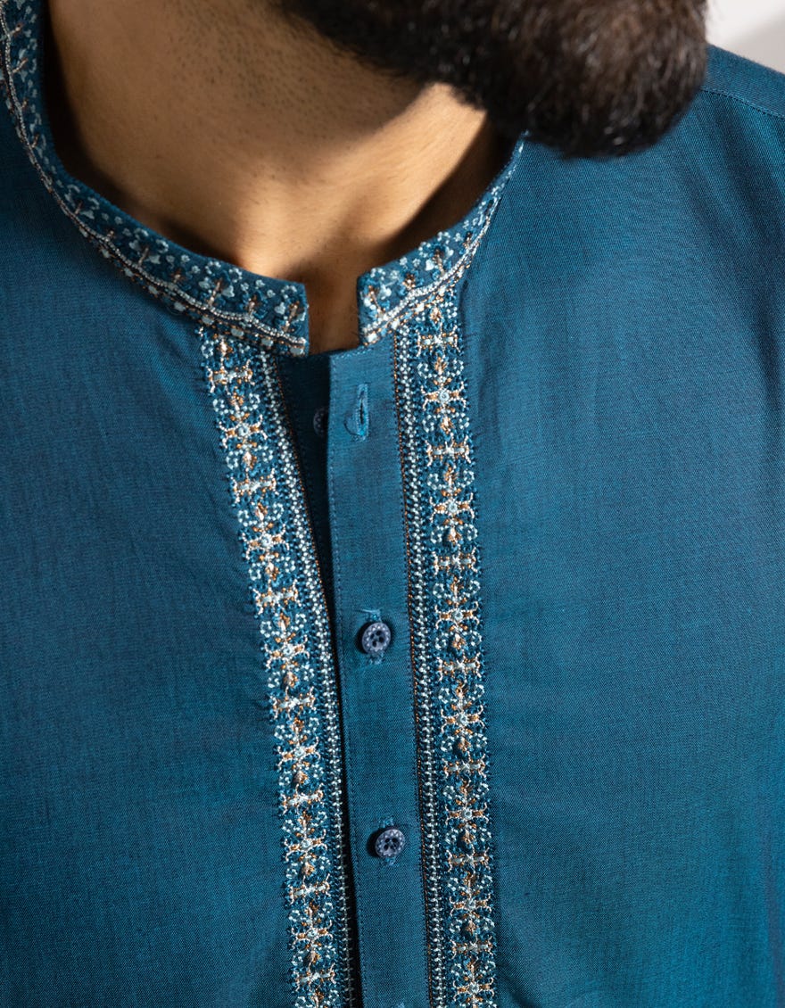 sea-green-cotton-formal-kurta-jjks50276