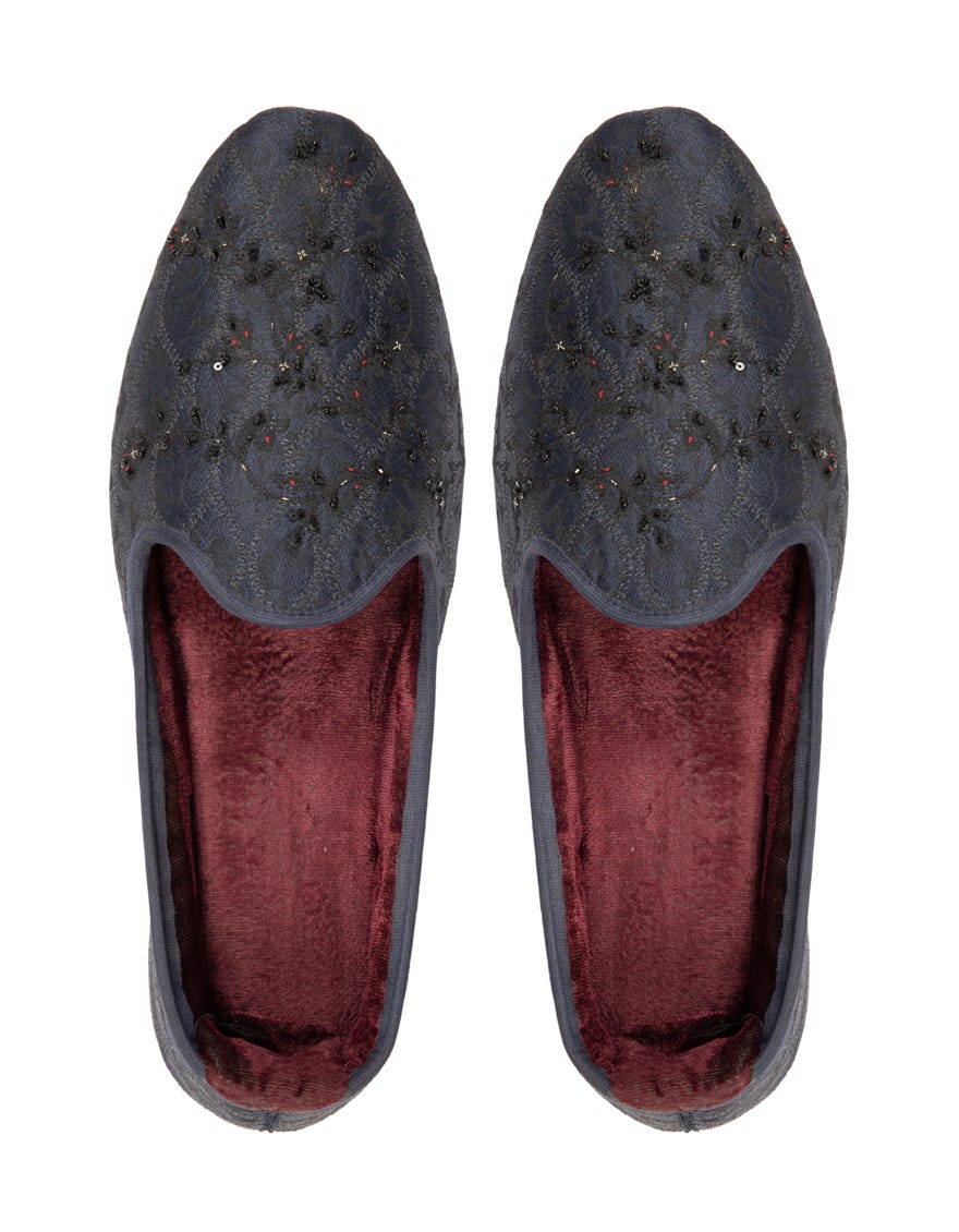 MIDNIGHT BLUE KHUSSA | JJKH-536