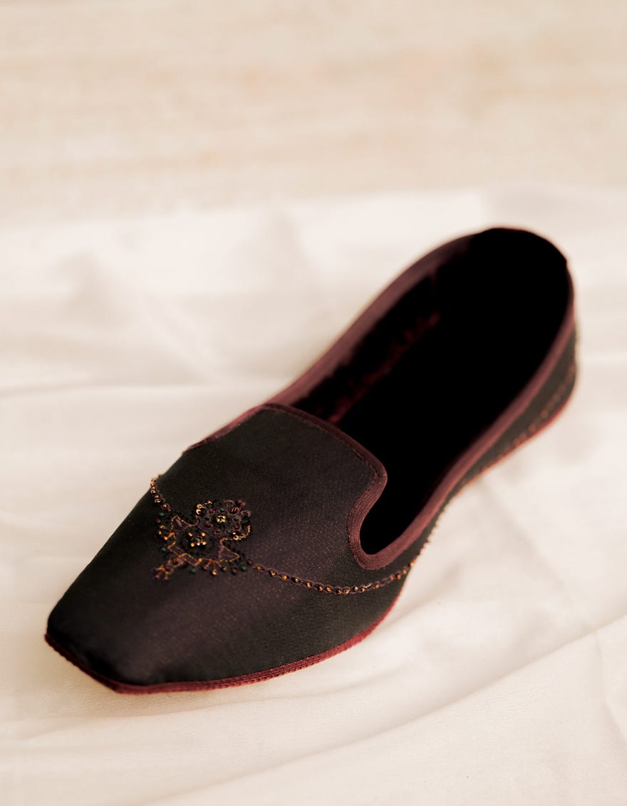 Purple Blended Khussa | Jjkh-582